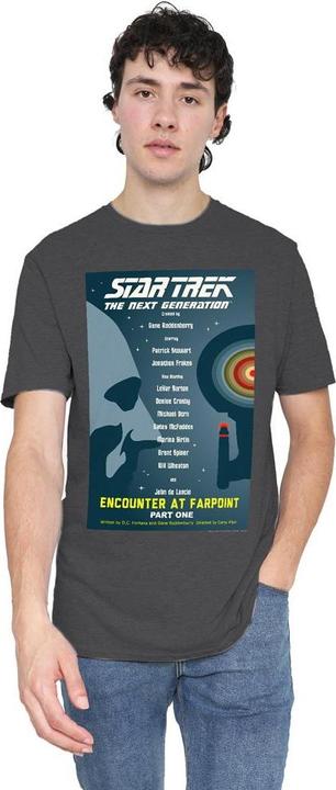 Actual product image Unisex Adult The Next Generation Season 1 Episode 1 T-Shirt (XL)