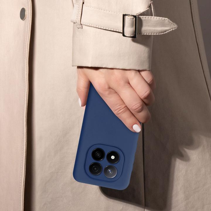 Immagine prodotto Cadorabo Custodia per Xiaomi Redmi Note 14 Pro 5G TPU Liquid Silicone Case (Xiaomi Redmi Note 14 Pro 5G)