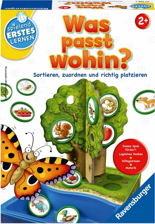 Produktbild Ravensburger Was passt wohin? (Deutsch)