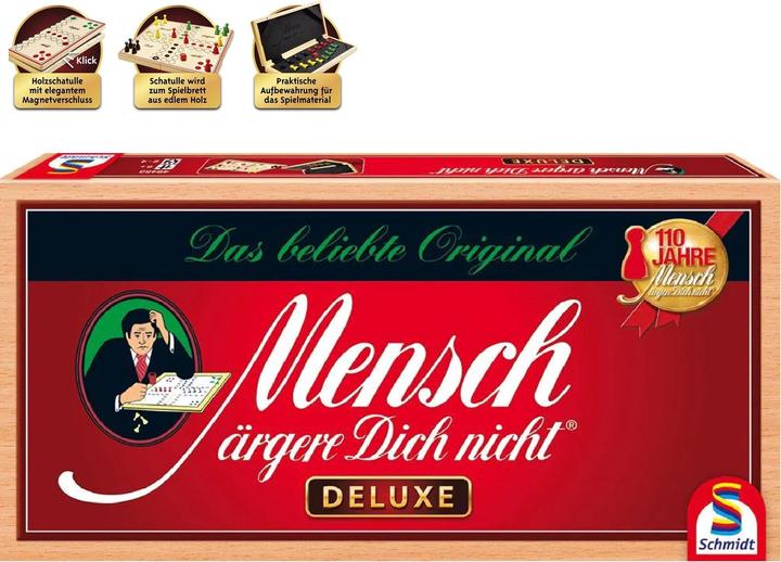 Produktbild Schmidt Spiele Mensch ärgere Dich nicht Deluxe (d) (Deutsch)