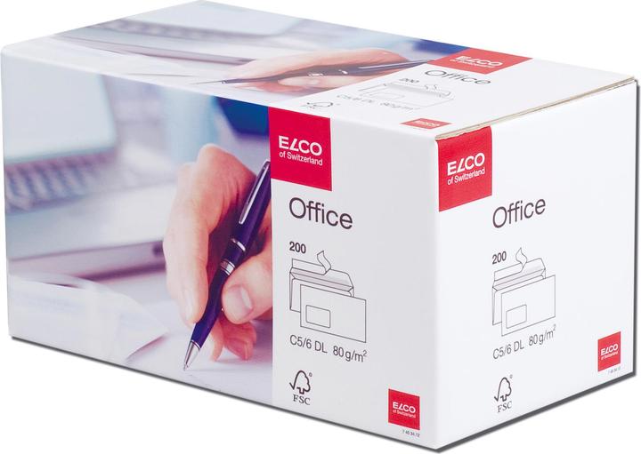 Produktbild Elco Briefumschläge Office in Bürokleinpackung (C5/6, 200 x)