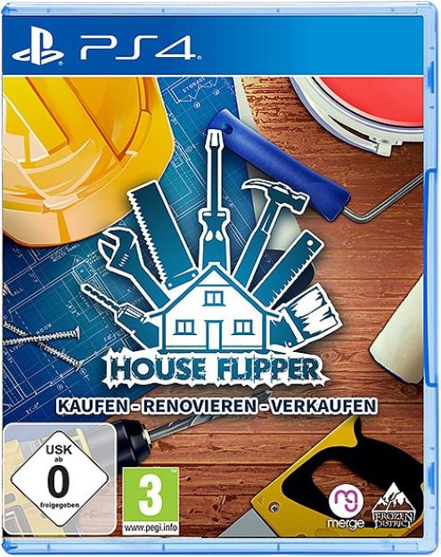 Actual product image Merge Games House Flipper (PS4, DE)