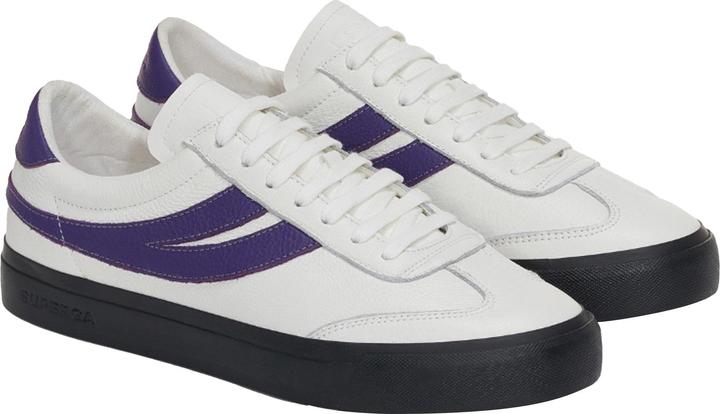Actual product image Superga Unisex Adult 4834 Club S Swallow Contrast Detail Vegan Leather Trainers (38)
