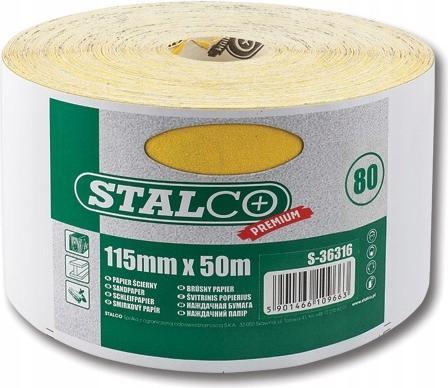 Produktbild Stalco Schleifpapiere in einer Rolle von 115 mm x 50 m, G150 Stalc (G150)