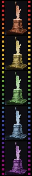 Produktbild Ravensburger Freiheitsstatue bei Nacht (108 Teile)