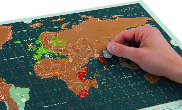 Immagine prodotto Luckies Scratch Map Backpacker (42 x 29 cm)
