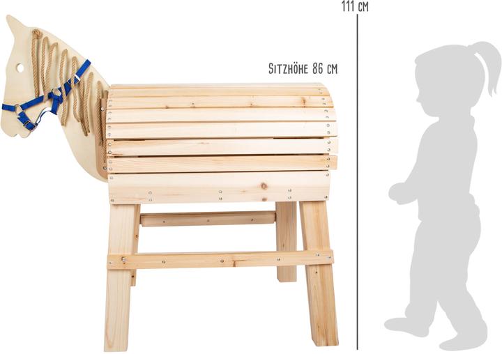 Productafbeelding small foot Houten paard