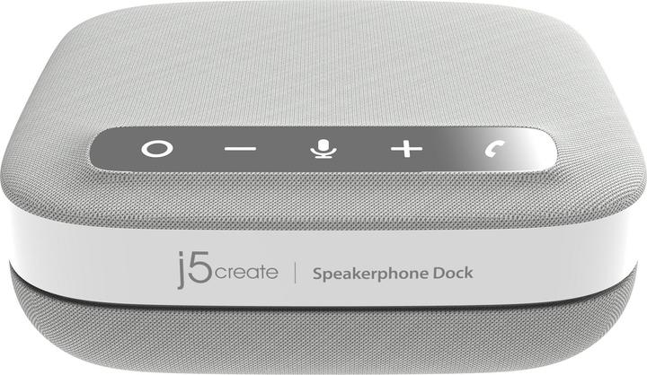 Produktbild j5Create USB-C-Dock für 4K-Freisprecheinrichtung, Kabelgebunden, USB 3.2 Gen 1 (3.1 Gen 1) Type-C, 1