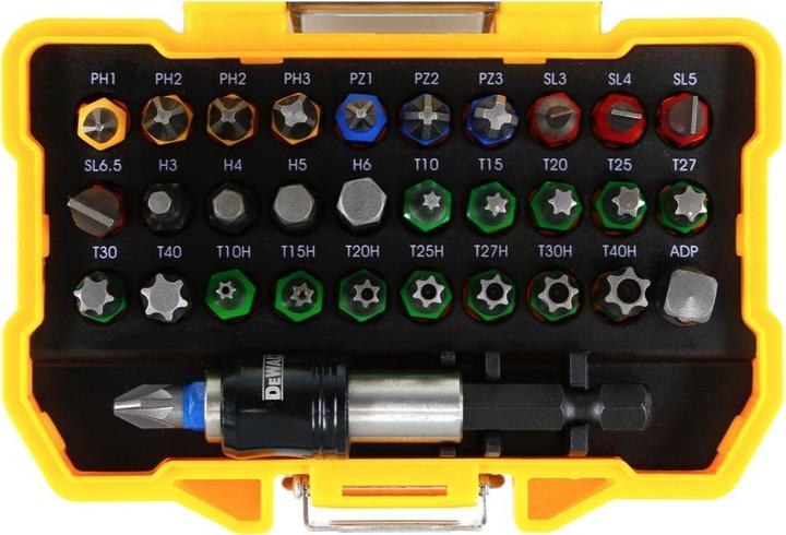Image du produit DeWalt BitSet (2,0/3,0/4,0/5,0/6,0/8,0 mm)