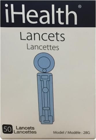 Actual product image iHealth Box with 50 lancets for BG5 (Lancets)