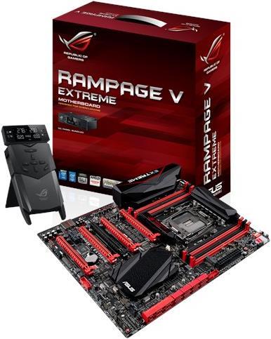 Image du produit ASUS R.O.G. Rampage V Extreme (LGA 2011-v3, Intel X99, E-ATX)