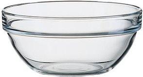 Esmeyer Cereal bowl/stacking bowl Empilable, capacity: 300 ml Glass bowl, diameter: 120 mm, height: 55 mm (12 cm, 0.30 l, 6 x)