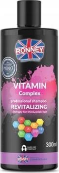 Produktbild Ronney Vitamin Complex Professional Shampoo Revitalizing Therapy For Thin & Weak Hair Revitalizing (Flüssiges Shampoo)