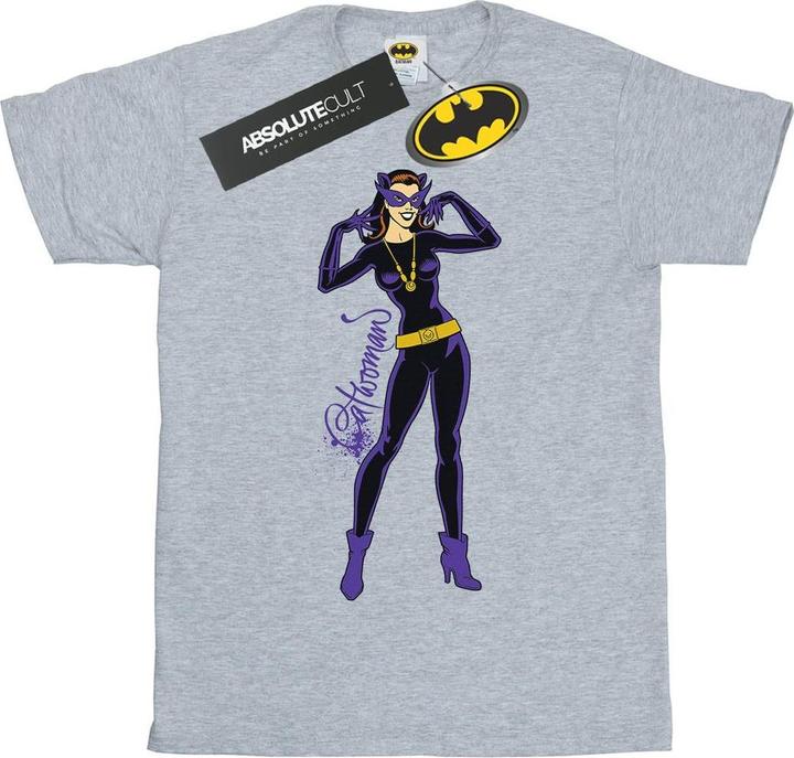 Produktbild Catwoman Happy Pose TShirt Jungen (140, 146)