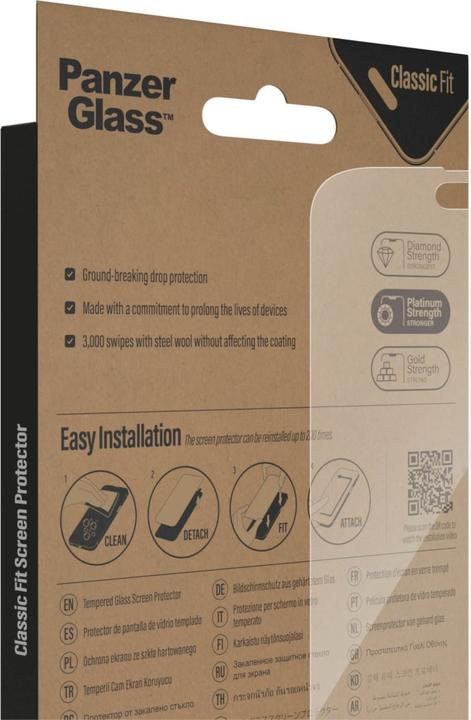 Image du produit PanzerGlass Classic Fit (1 pièce(s), Apple iPhone 14 Pro Max)