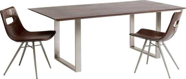 Immagine prodotto Kare Design Tavolo Symphony in noce cromato 180x90cm