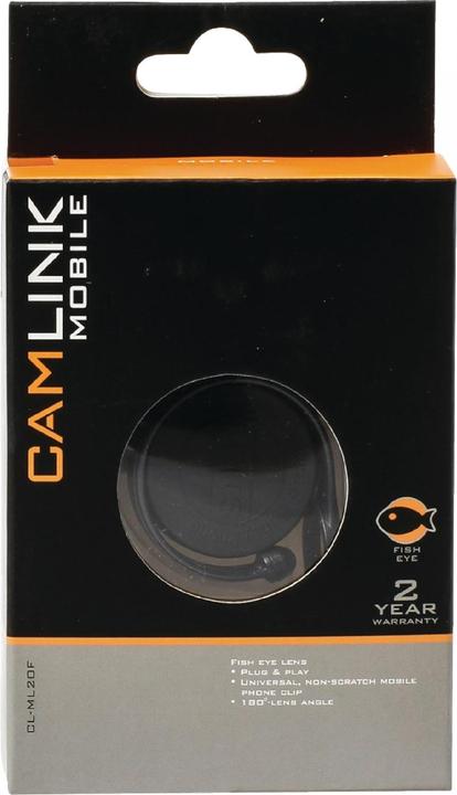Actual product image Camlink CL-ML20F Fisheye Lens for Mobile Phones (Metal)