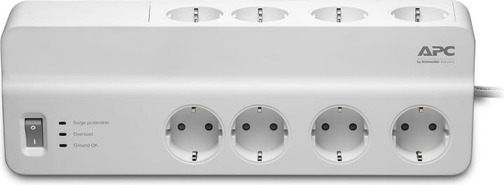 Image du produit APC Essential SurgeArrest 8 prises 230V Allemagne (8 x, CEE 7/7, 2 m)