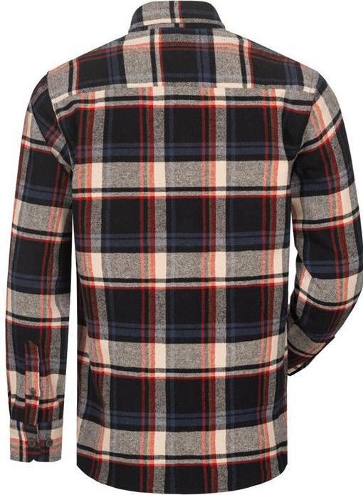 Immagine prodotto Craftland Camicia di flanella TURRELL taglia XXXL nera/navy/beige/rossa a quadri (3XL)