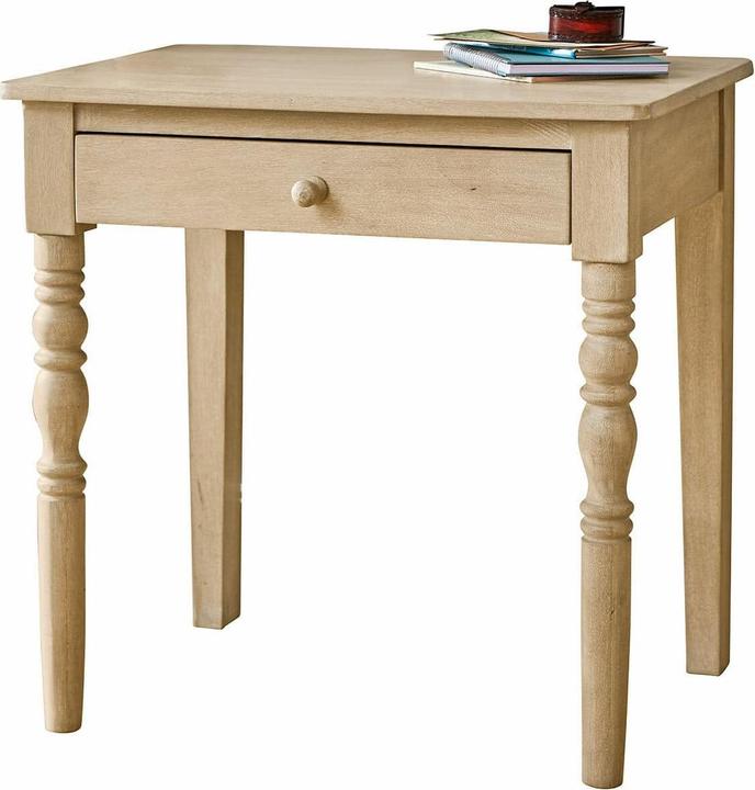 Produktbild Loberon Kinderschreibtisch Doucetin antikgrau (60 x 60 x 45 cm)