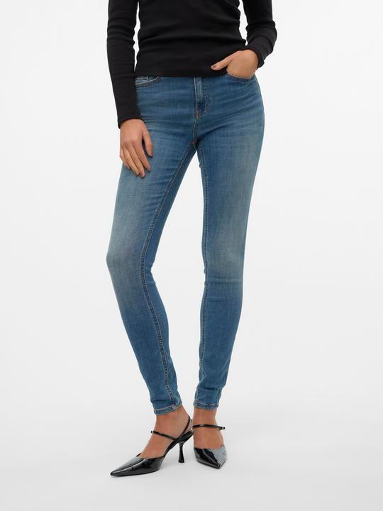 Actual product image Vero Moda VMFLASH Mid Rise Skinny Fit Jeans Skinny Jeans (30)
