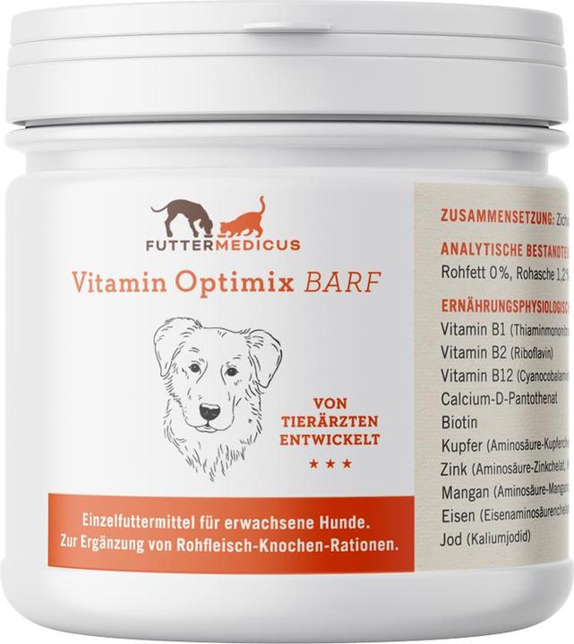 Immagine prodotto Integratore alimentare per cani Barf Vitamin Optimix, 180 g (Adulto, 1 pz., 210 g)