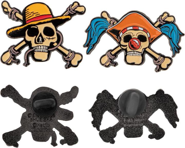 Image du produit Cinereplicas Pin's One Piece Lot de 2 pins Luffy & Buggy