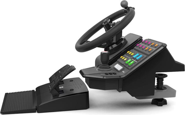Produktbild Saitek Landwirtschafts - Simulator Wheel, Pedals, Vehicle Side Panel Bundle (PC)