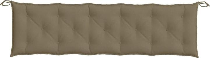 Actual product image VidaXL Garden bench cushions 2 pcs. fabric (180 x 50 x 7 cm)