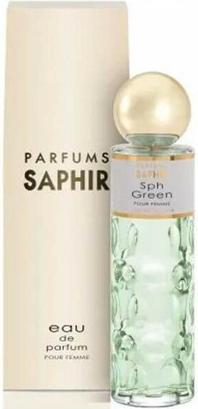 Actual product image Saphir Sph Green Pour Femme - Eau De Parfum - 200Ml (Eau de parfum, 200 ml)