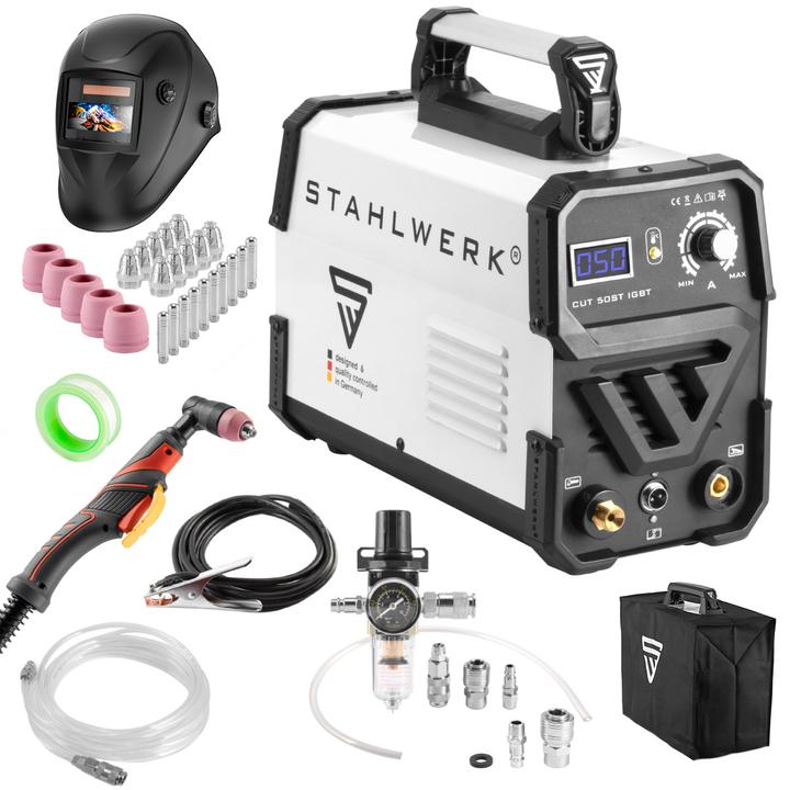 Actual product image Stahlwerk Plasma cutter CUT 50 ST IGBT fully equipped with 50 amps