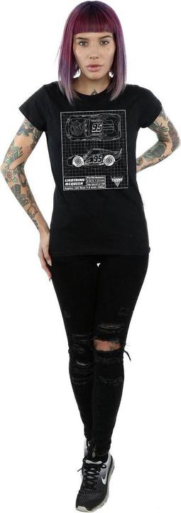 Produktbild Disney Cars Lightning McQueen Blueprint TShirt (L)