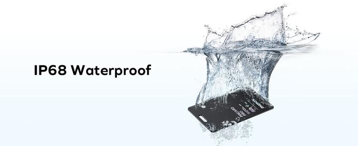 Actual product image Momax PinCard Pro Rechargeable Find My Tracker
