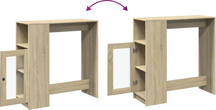 Produktbild VidaXL Bartisch mit Regal