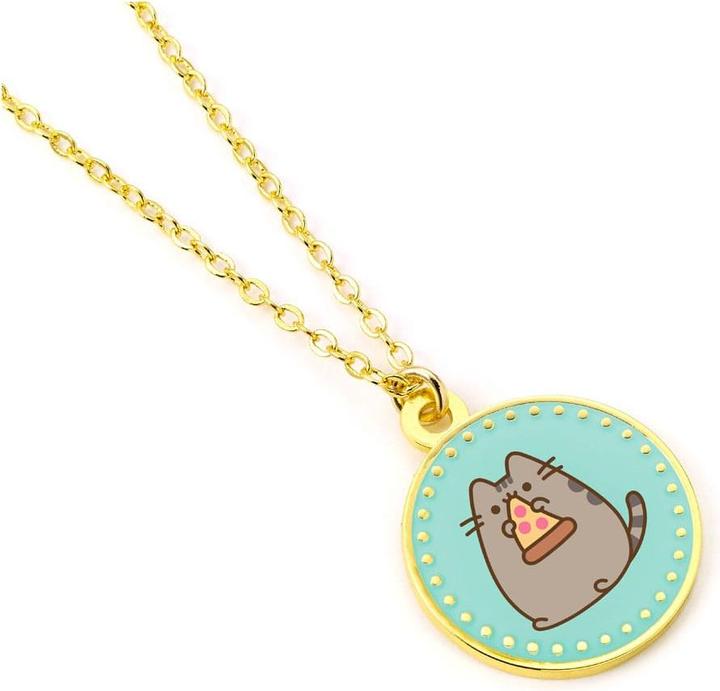Actual product image Carat PUSHEEN - Pizza - Necklace (Zinc alloy and enamel)