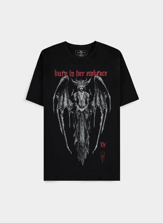 Immagine prodotto Difuzed Diablo IV - Maglietta a maniche corte da uomo "Burn In Her Embrace" - 2XL (XXL)