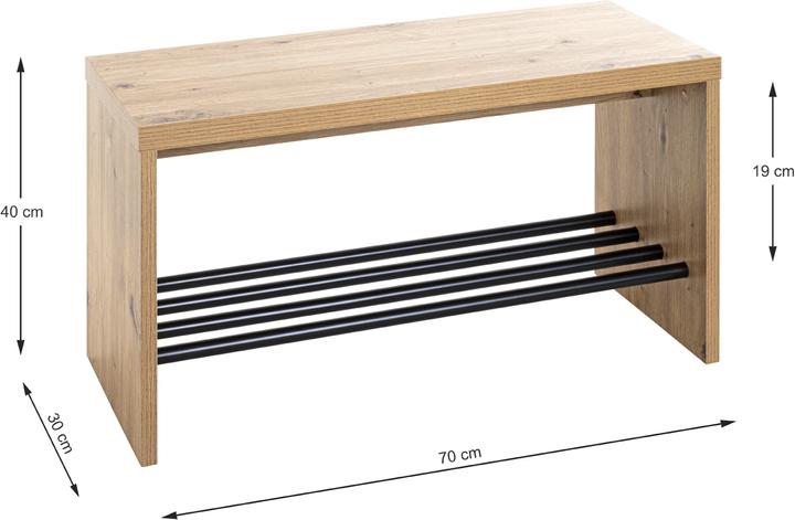 Produktbild HAKU Möbel Kade (70 x 30 x 40 cm)