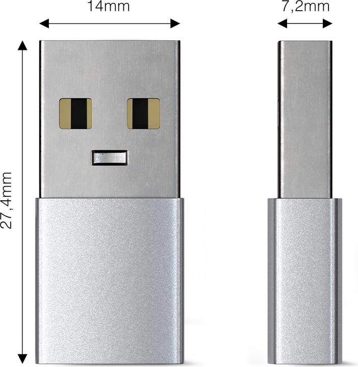 Produktbild Satechi USB 3.0 zu (USB Typ-C, USB-A, 1.40 cm)