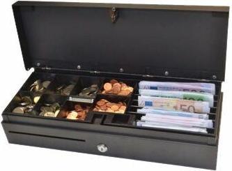 Immagine prodotto APG Cash Drawer Cassetto portavalori con coperchio ribaltabile ECD460