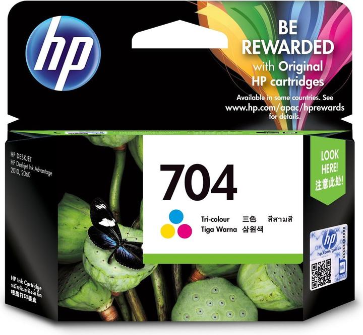 Produktbild HP 704 - Farbe (Cyan, Magenta, Gelb) - Original (M, C, Y)