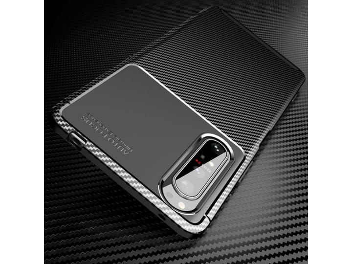 Image du produit Screenguard Sony Xperia 5 II Housse Design Carbone TPU Case (Sony Xperia 5 II)