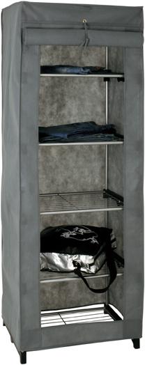 Produktbild HAKU Möbel Stoffschrank (60 x 50 x 173 cm)