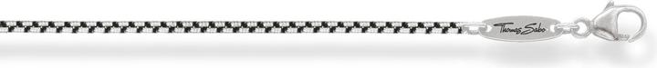 Actual product image Thomas Sabo Venezia Chain Blackened (925 silver, 60 cm)