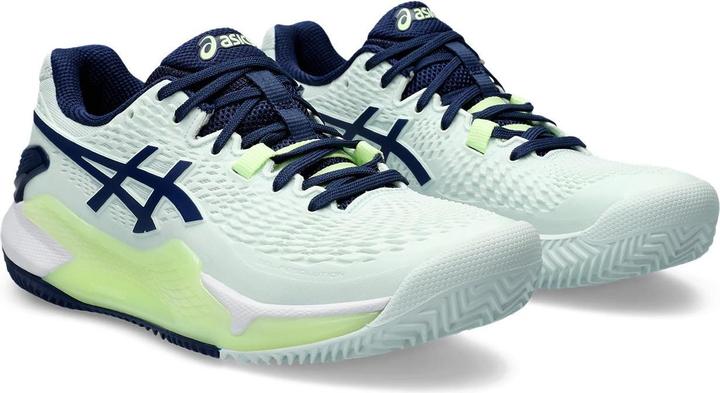 Actual product image ASICS Performance Gel Resolution 9 Clay Tennis Shoe Ladies (40.5)