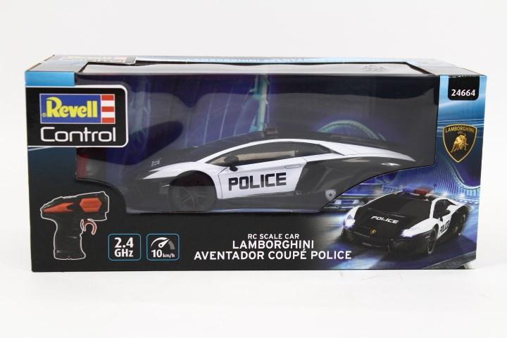 Actual product image Revell RC Lamborghini Aventador Police