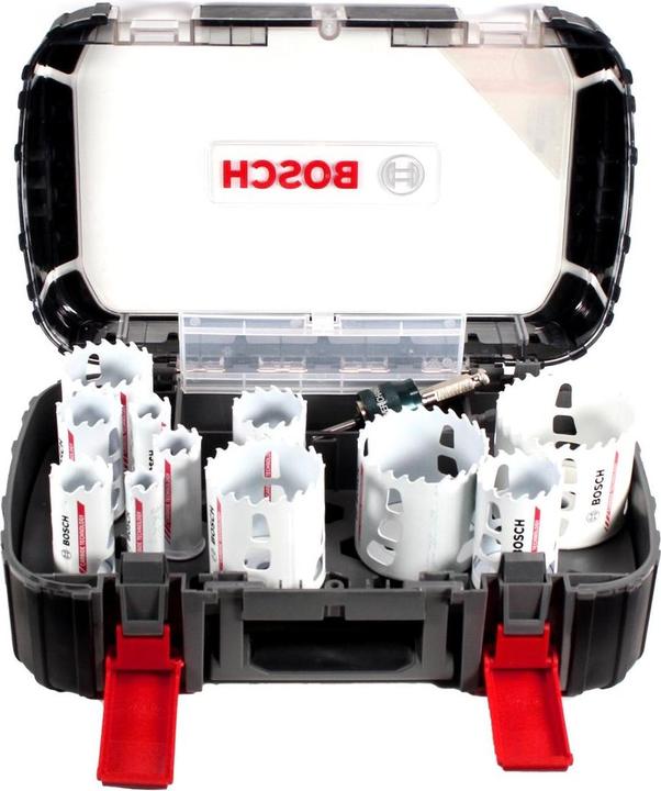 Actual product image Bosch Professional Zubehör Hole saw set Universal. Endurance for Heavy Duty.Carbide. 13 pieces (76 mm)