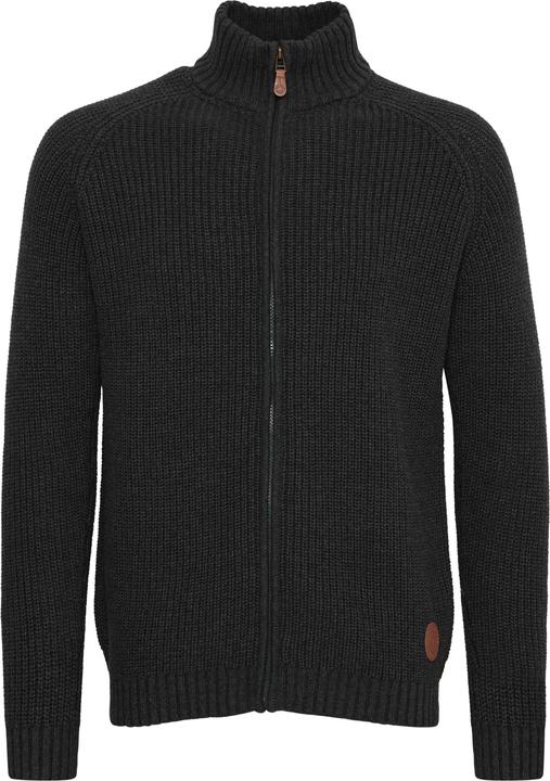 Actual product image Solid Xenos Men's Cardigan Chunky Knit Jacket With Funnel Neck Made Of 100% Cotton (S)