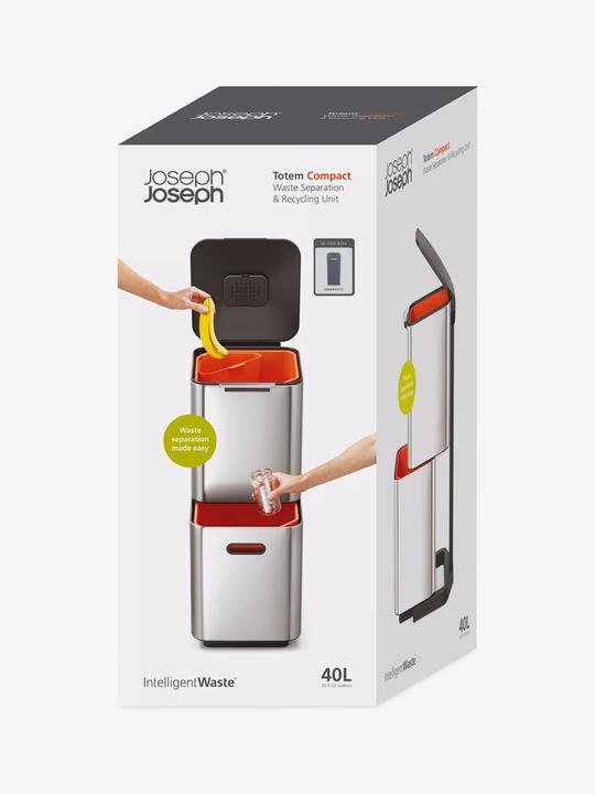 Produktbild Joseph Joseph Mülltrennsystem TOTEM COMPACT graphit (40 l)