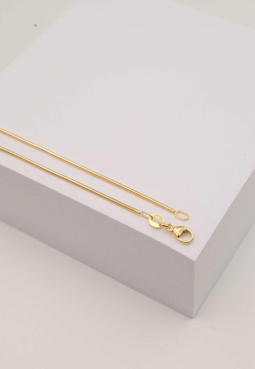 Produktbild Muau Necklace snake yellow gold 750, 1.2mm, 45cm (750/18K Gelbgold, 45 cm)