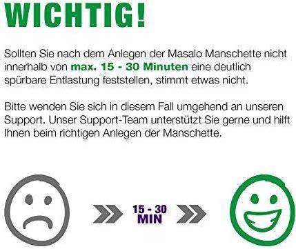 Produktbild Masalo Manschette MED bei Tennisarm Grösse 1 linker Arm